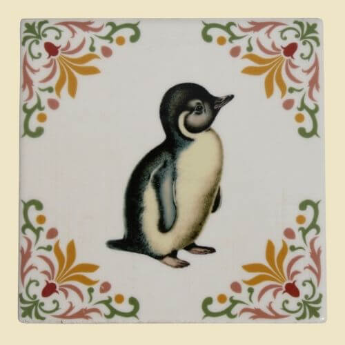 baby pinguïn tegeltje- leuke tegeltjes